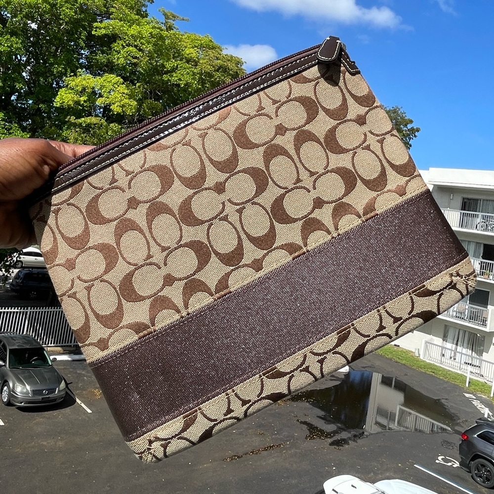 Coach signature iPad case